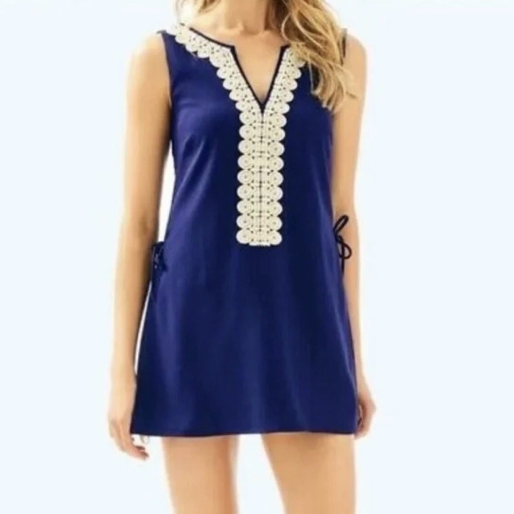 Lilly Pulitzer Navy Romper